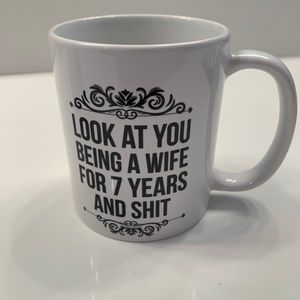 7yr anniversary Coffee Mug, Wife